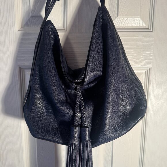 Navy Rebecca Minkoff Handbag in EUC - Picture 1 of 4